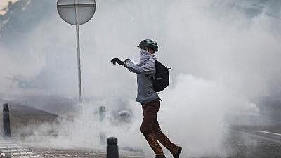 Thousands march in Colombia in fourth day of protests against tax plan -  Opera News