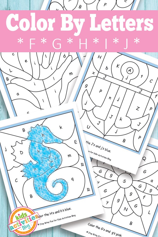 fun color by letter f g h i and j worksheets for preschoolers opera news