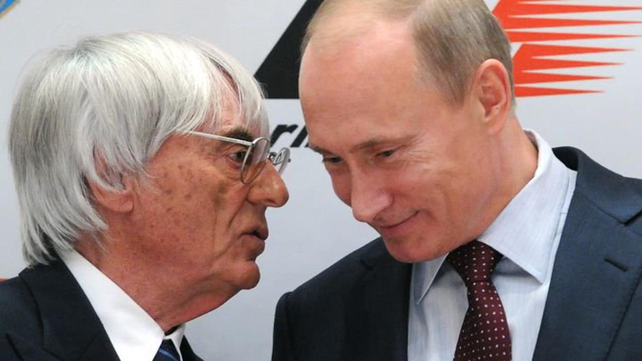Bernie Ecclestone Says He’d ‘Take A Bullet’ For 'First Class' Putin During Shocking GMB Interview