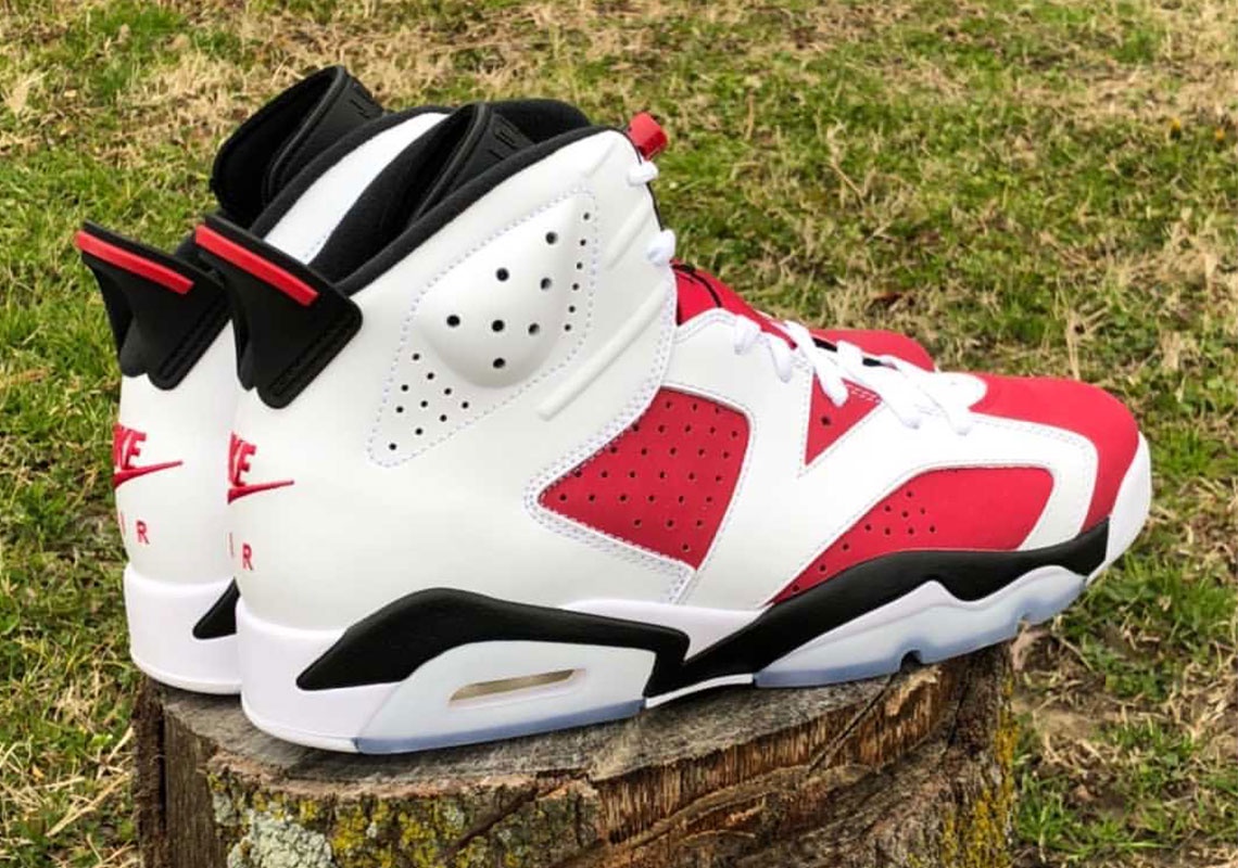 jordan 6 carmine release date