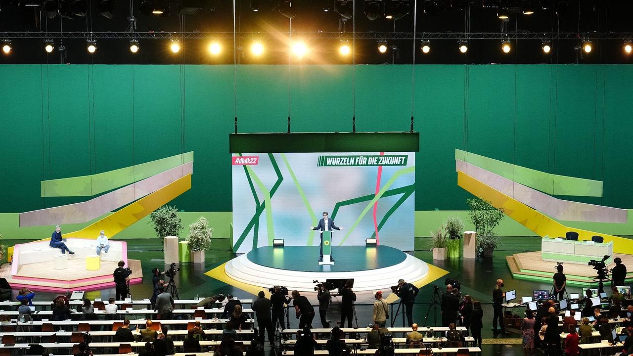 Bundesparteitag der Grünen gestartet
