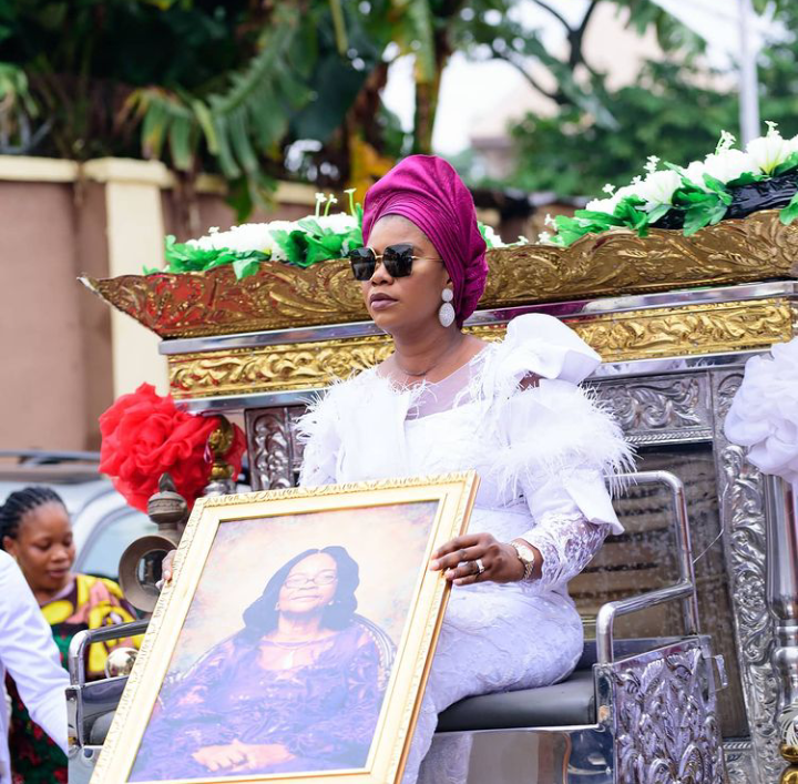 Obi Cubana's mother laid to rest