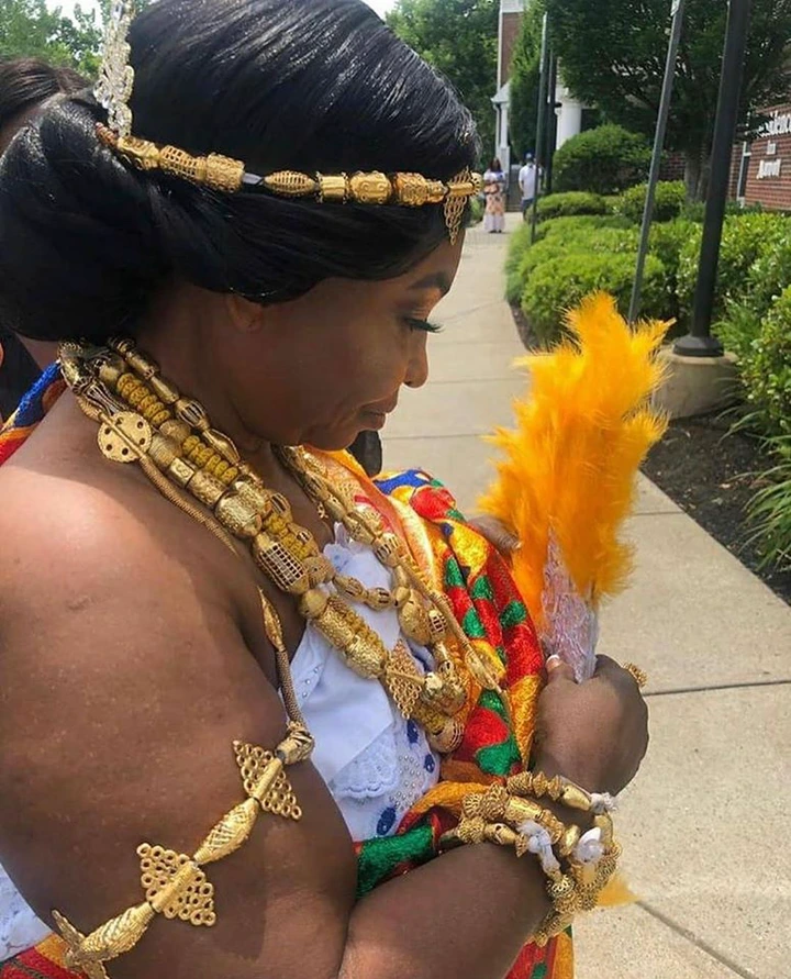 A Look At The First Photos From Kyeiwaa's Traditional Marriage Ceremony In The United States