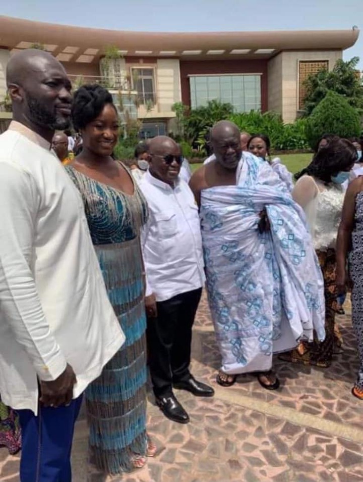 Akufo-Addo's daughter marries the son Kofi Jumah