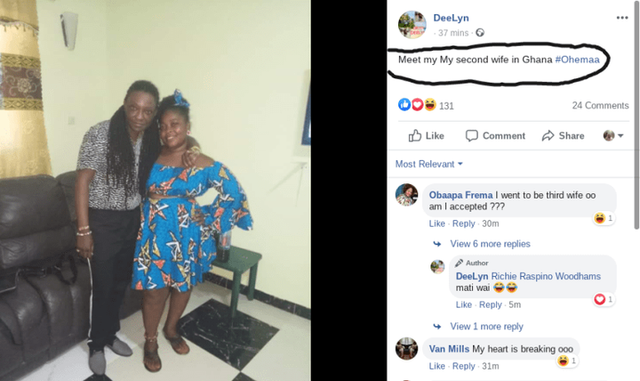 Ghanaian Lesbian, reveals 2nd Wife Few Days After Announcing She Is Having A Baby With The First