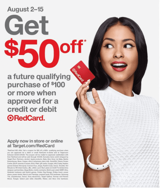 Apply for a new Target REDcard Debit/Credit and Get $50 off $100 Shopping  Trip (1/17-2/21) - Opera News