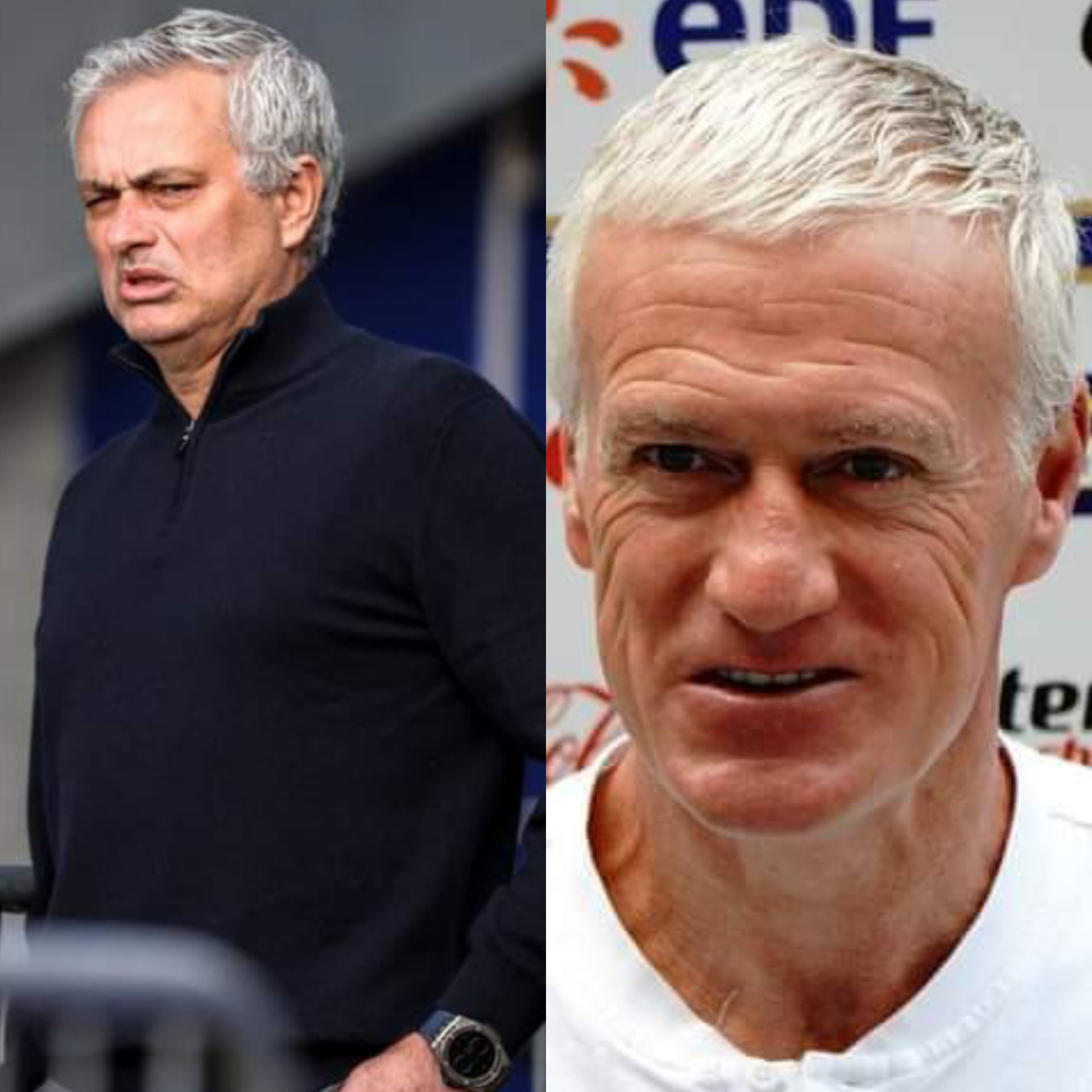 EdF : Didier Deschamps s'est fait une bosse à la tête ...