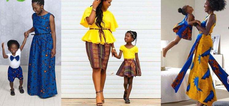 Ladies Check Out Latest Dazzling African Outfits For Family