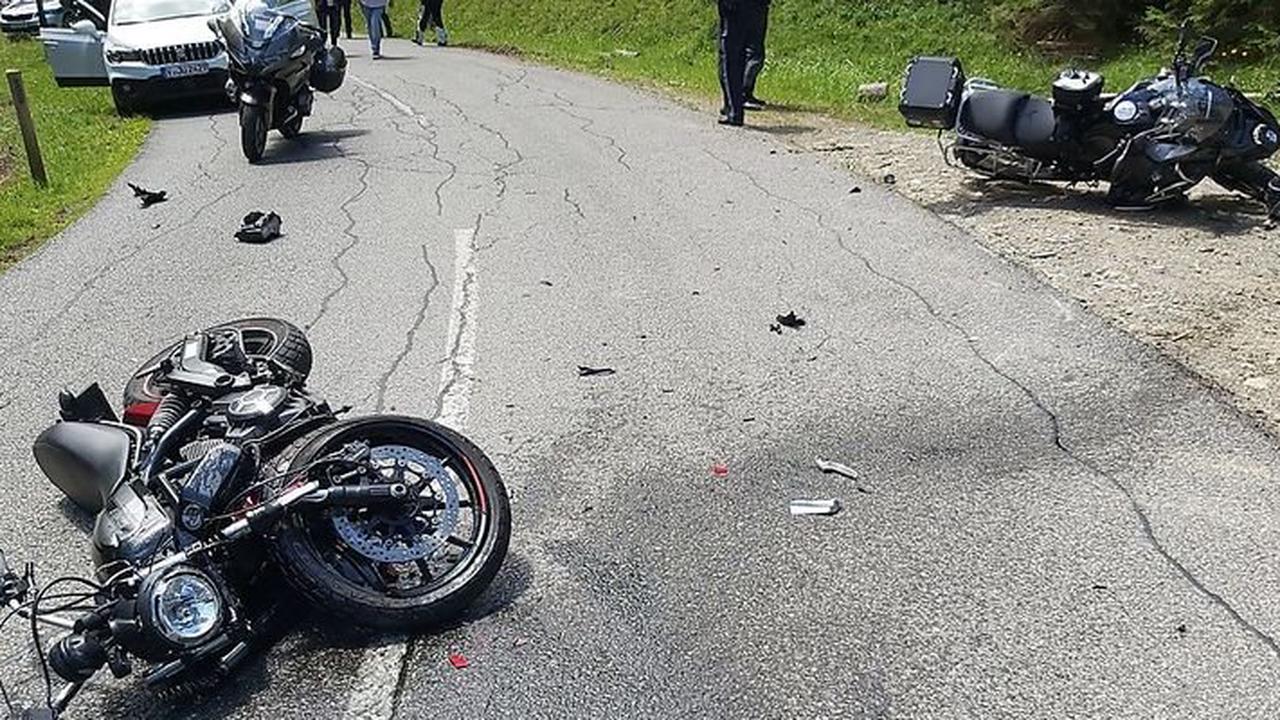 Zwei Schwerverletzte bei Motorradunfall auf der Nockalmstraße