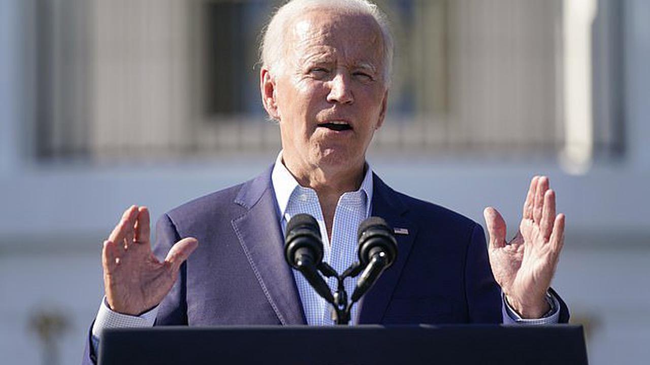 President Joe Biden commiserated with pro-choice Americans during his remarks Monday evening marking the Fourth of July