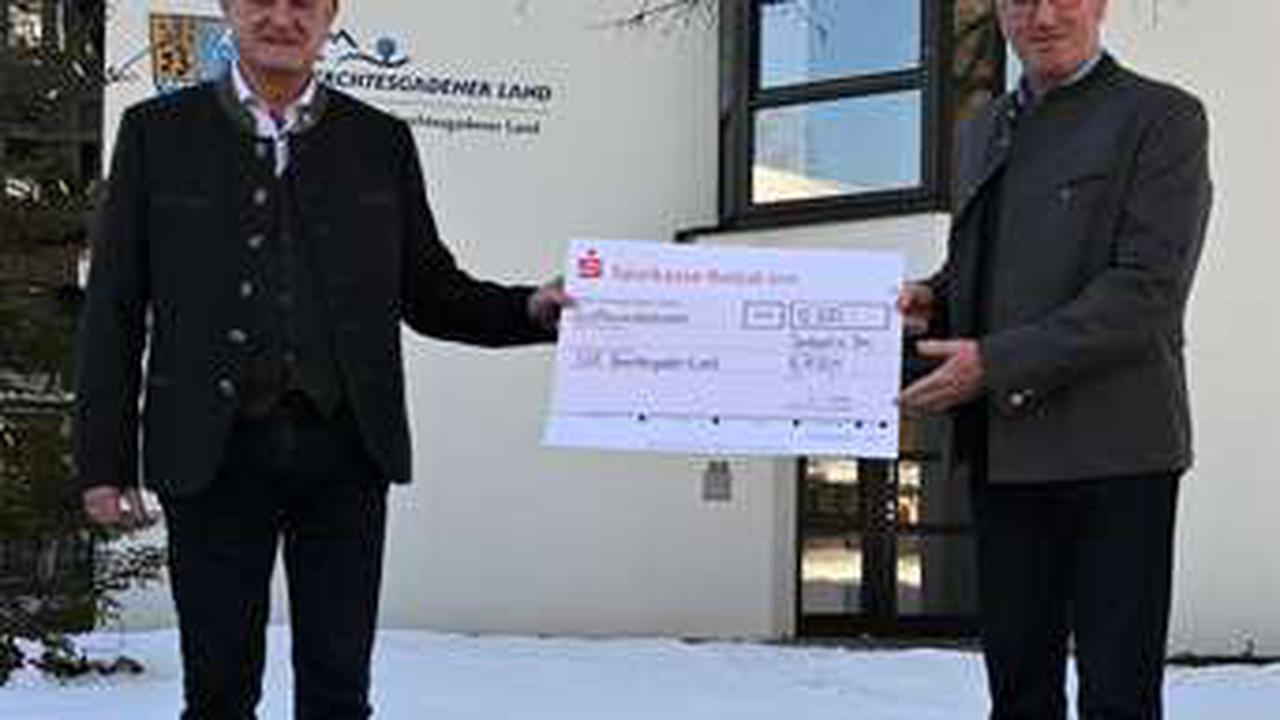 Simbacher spenden 12.300 Euro an Hochwasser-Geschädigte im Berchtesgadener Land