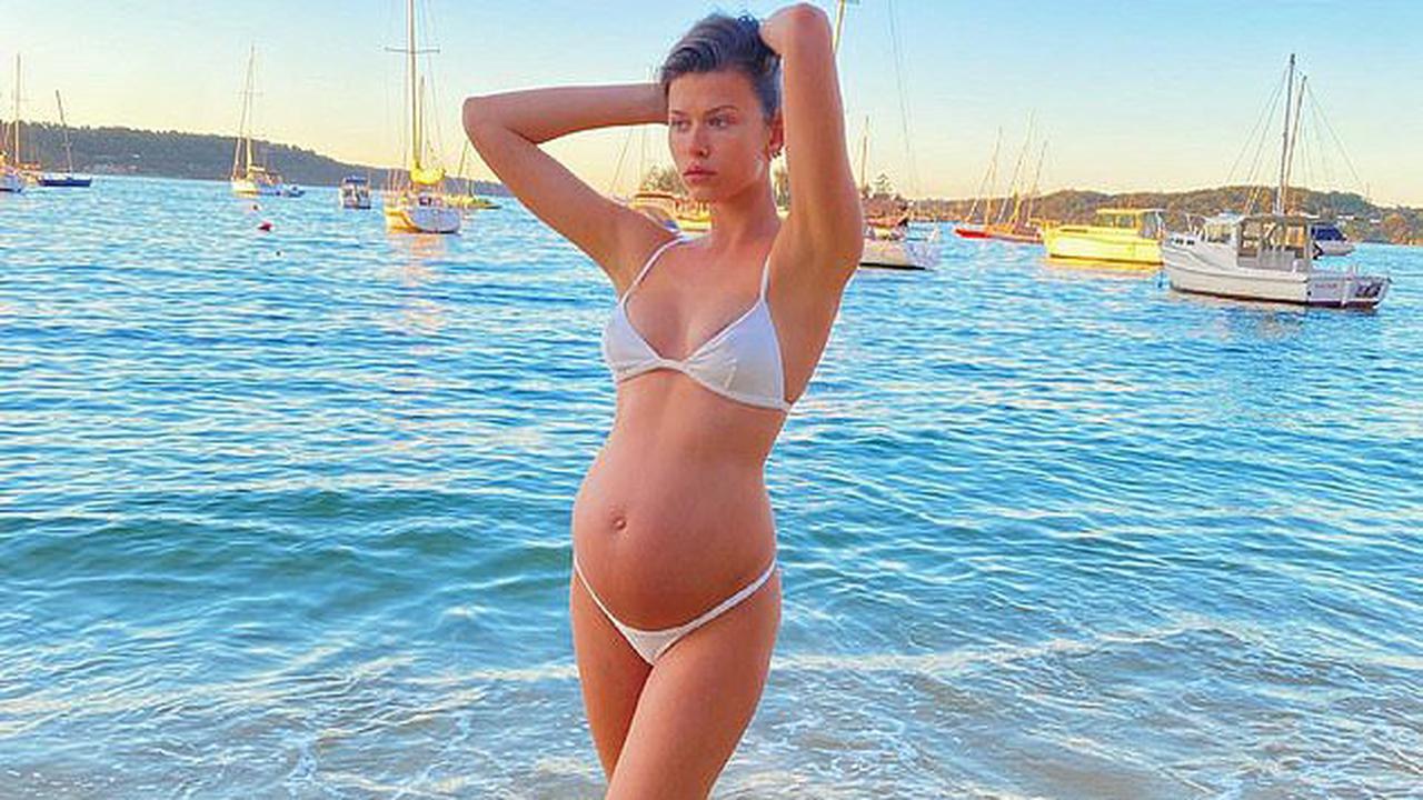 Pregnant bikini victorias secret