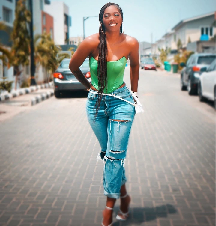 This cloth is torn na’ - Fan reacts to Tiwa Savage's dress in recent photo