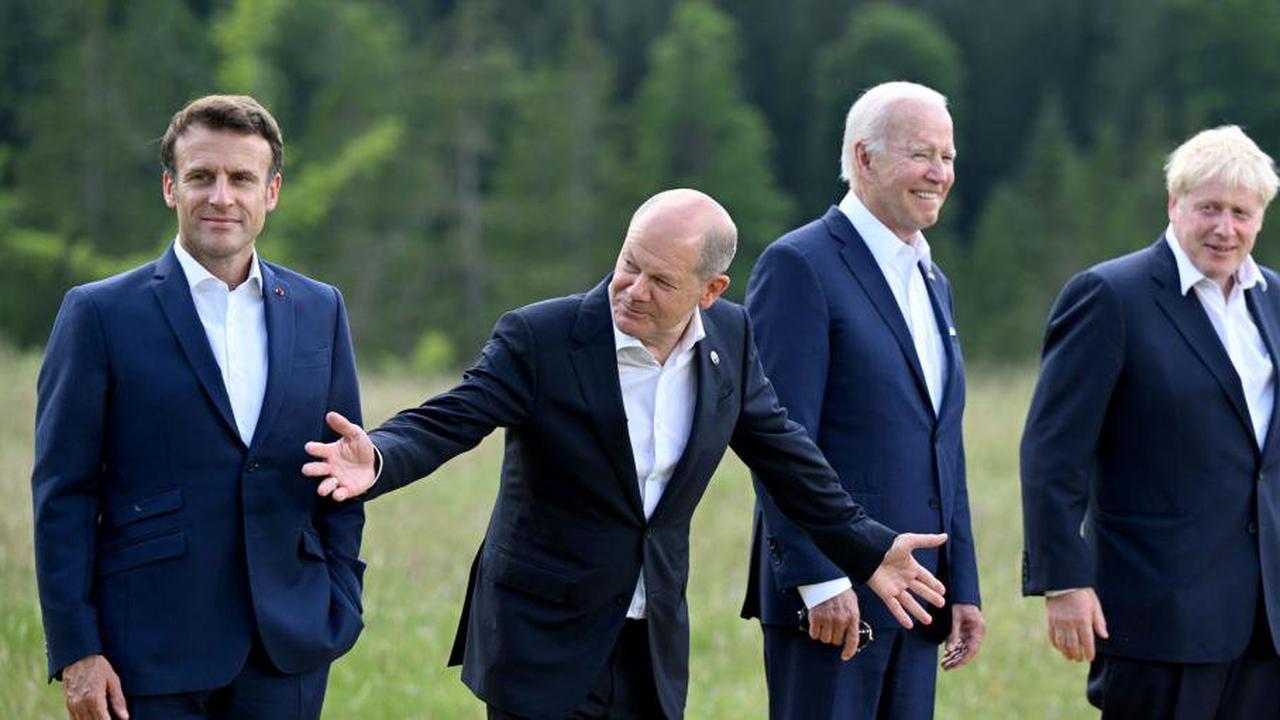 Treffen auf Schloss Elmau Witze über Putin - Splitter vom G7-Gipfel