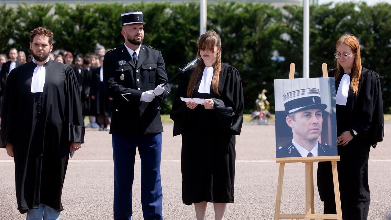 JUSTICE : Une cérémonie militaire inédite pour les greffiers de la promotion Arnaud Beltrame