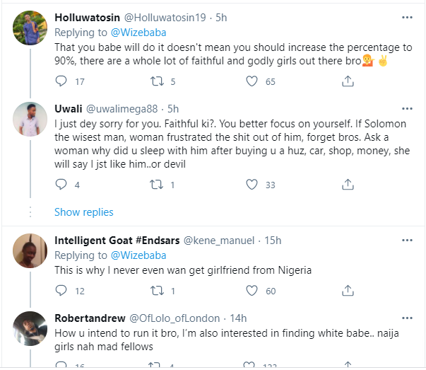 90% of Nigerian girls in a serious relationships will have s3x with another guy for N500k - Nigerian man writes