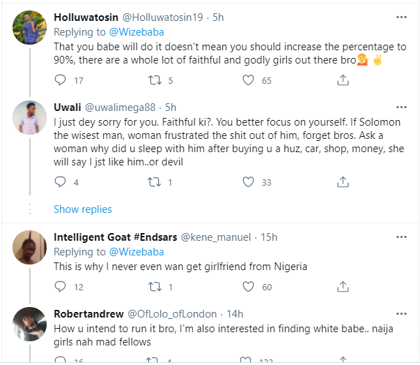 90% of Nigerian girls in a serious relationships will have s3x with another guy for N500k - Nigerian man writes 