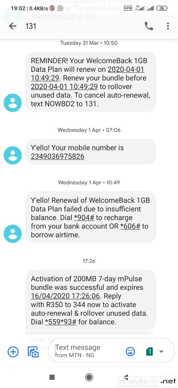 MTN mPulse 700MB cheat via Stark VPN Reloaded