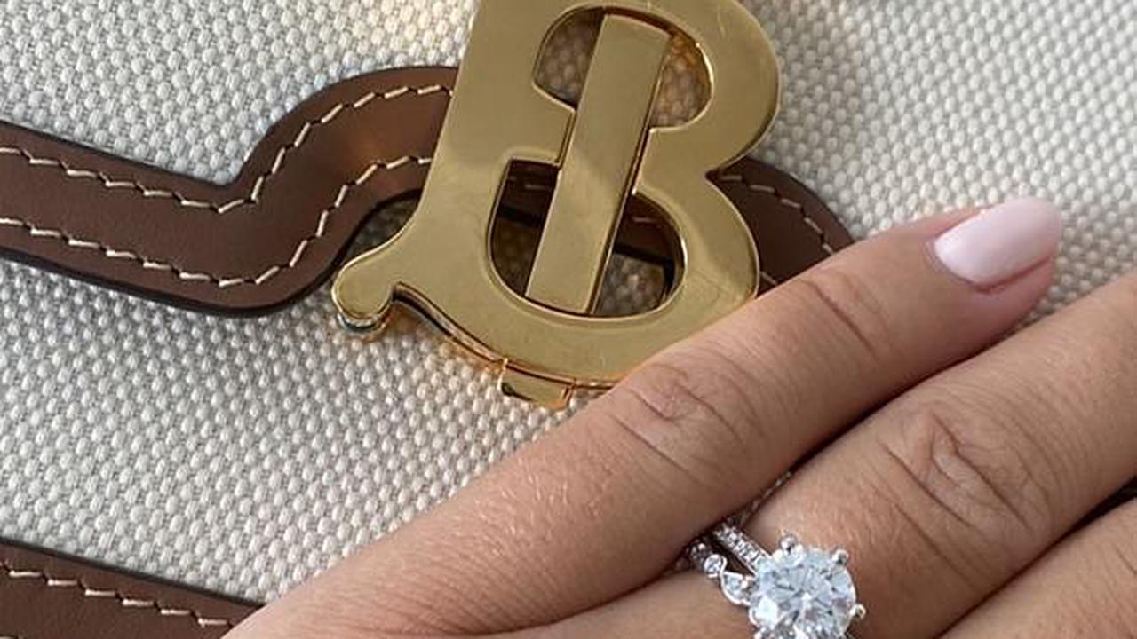 NRL WAG Tahlia Giumelli shares close up of her stunning diamond wedding band after trying the knot with Tom Burgess in Sydney