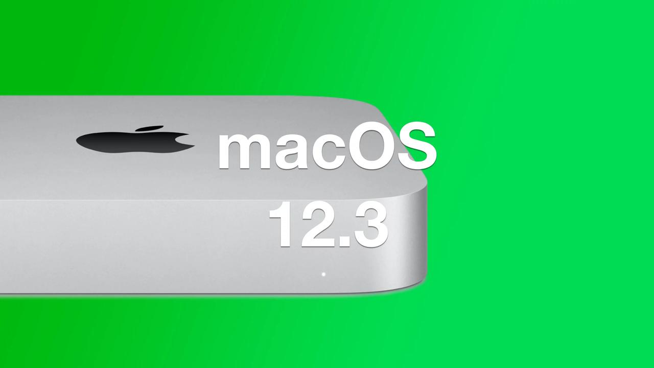 macOS 12.3 Beta 1 von Apple veröffentlicht