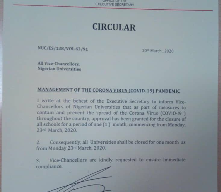 NUC CIRCULAR
