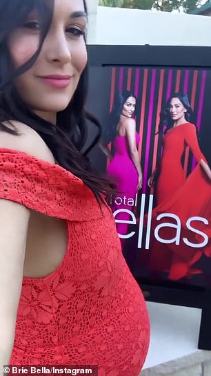 Dual pregnancies: It will be baby number two for Brie with husband Daniel Ryan, but the first for Nikki and her fiance Artem Chigvintsev