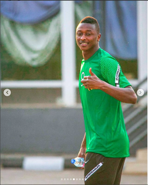 Photos from Super Eagles second training session ahead of AFCON.