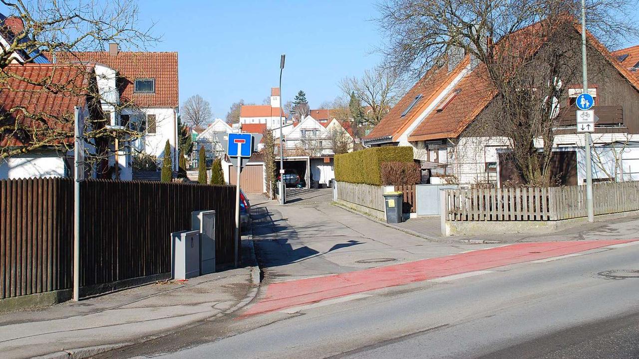 Buchenweg in Hebertshausen: Parkverbot gilt auch ohne Beschilderung