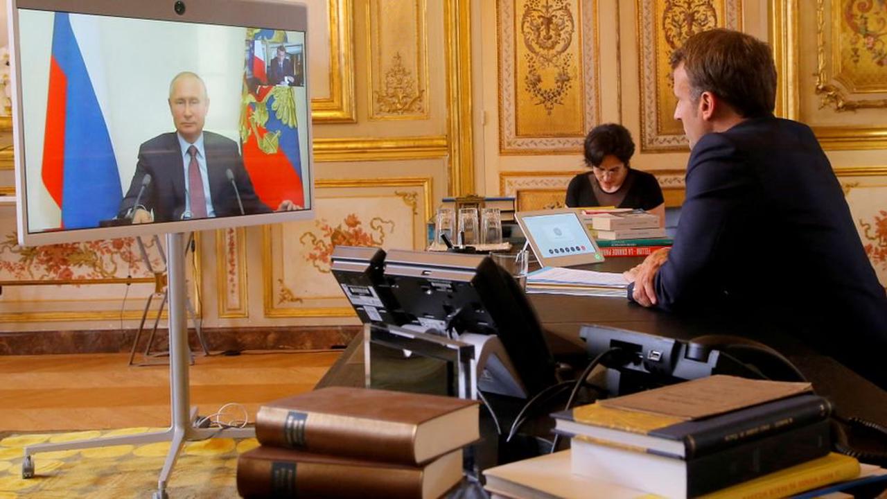Wladimir Putin fordert im Gespräch mit Emmanuel Macron Sicherheitsgarantien für Moskau