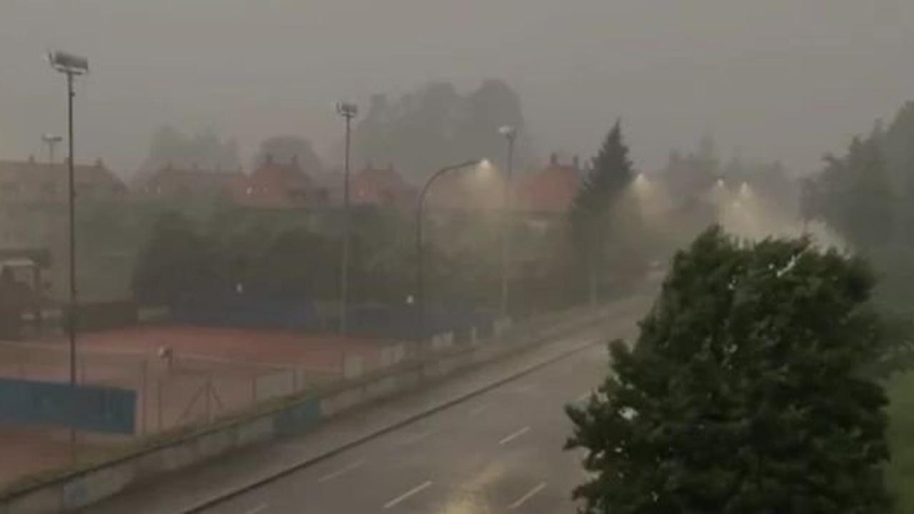 Wetter: Heftiges Gewitter zieht über Region Bern