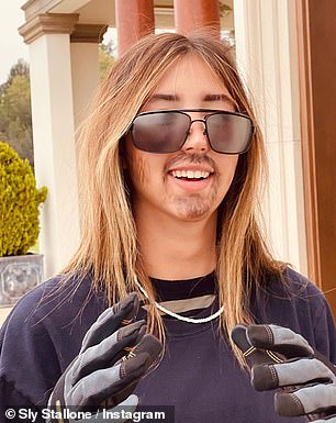 Best tressed: Scarlet was Greater Wynnewood Exotic Animal Park employee Erik Cowie