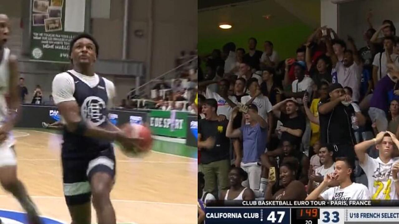 Is Bronny James ready for the NBA? He just threw down his best in-game dunk yet