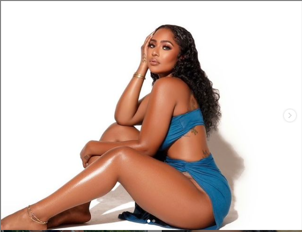 Davido's alleged girlfriend, Mya Yafai stuns in New Hot Photos