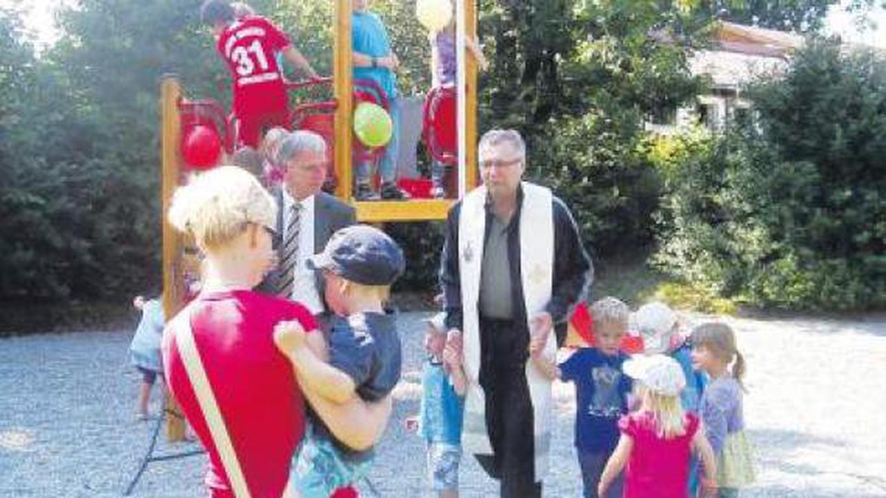 Schwabmünchen: Neue Spielgeräte am Spielplatz in Birkach