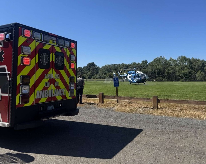 Person injured near Willington train tracks rescued from woods, officials say