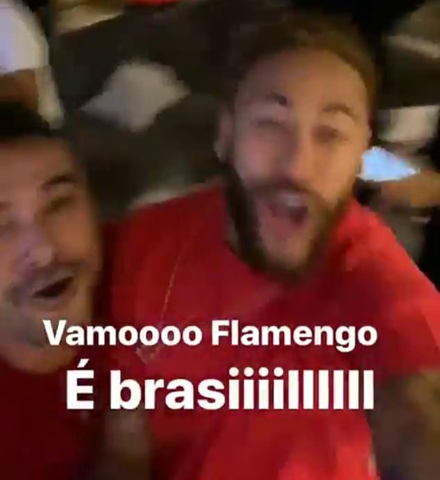 Neymar's  sister's boyfriend, Gabigol, scored two late goals to fire Flamengo to victory