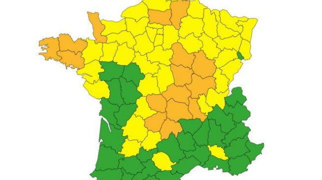 Meteo Orages 14 Departements Dont La Loire Places En Vigilance Orange Opera News