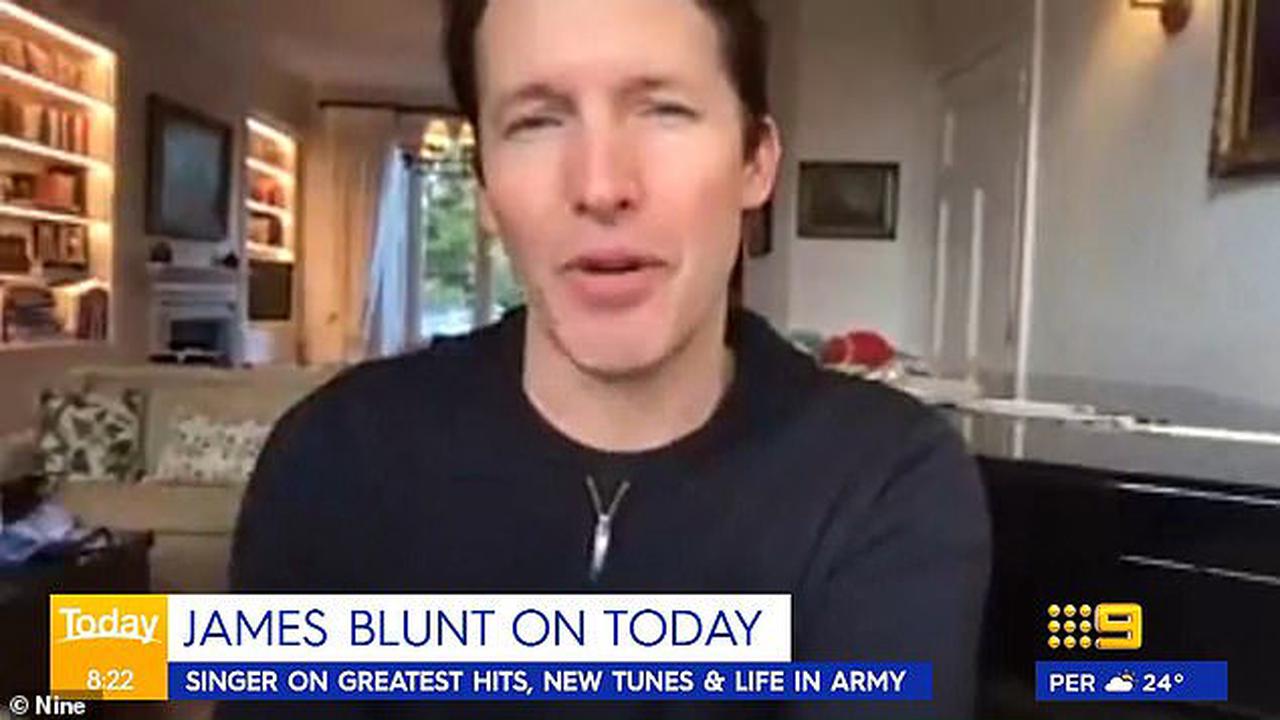 Martyr turned melody maker? James Blunt offers a surprising response to the claim he 'helped prevent World War III' during his army days