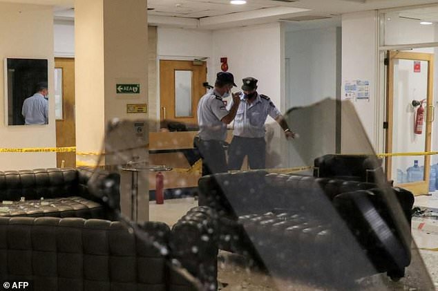 Cyprus condemns TV station attack by rioters opposed to Covid measures