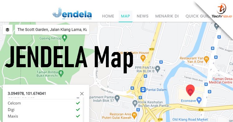 Jendela Map For Malaysians To Check Their Internet Area Coverage Released Opera News