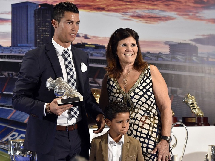 Cristiano Ronaldo junior infuriates dad by failing to say his own name | The  Independent | The Independent