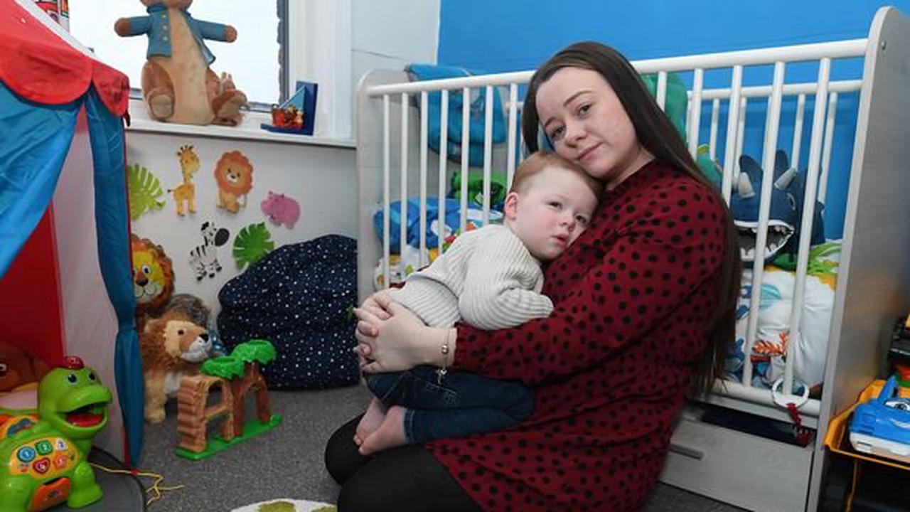 Devastated mum fears son could be forced to wait 'years' for treatment needed to walk because he's 'too ticklish'