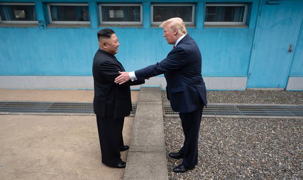 Kim Jong-Un and Donald Trump