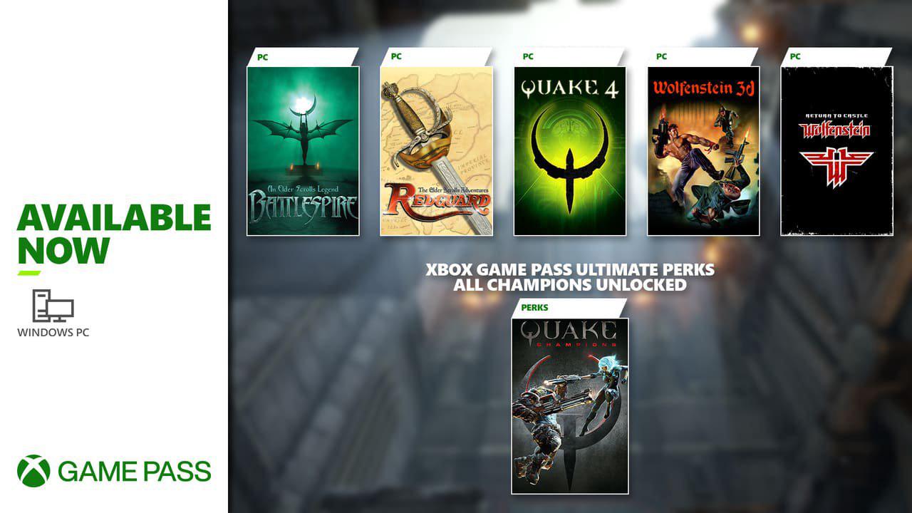Le PC Game Pass fait le plein à la Quakecon, Quake Champions disponible sur le store !