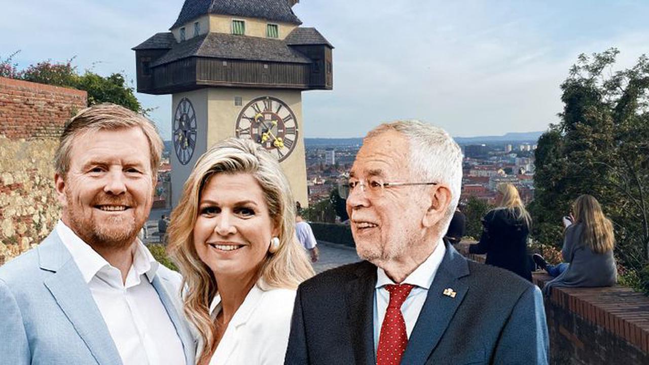 Goldenes Buch, Polizei und Essen in der Burg: So läuft der royale Besuch in Graz