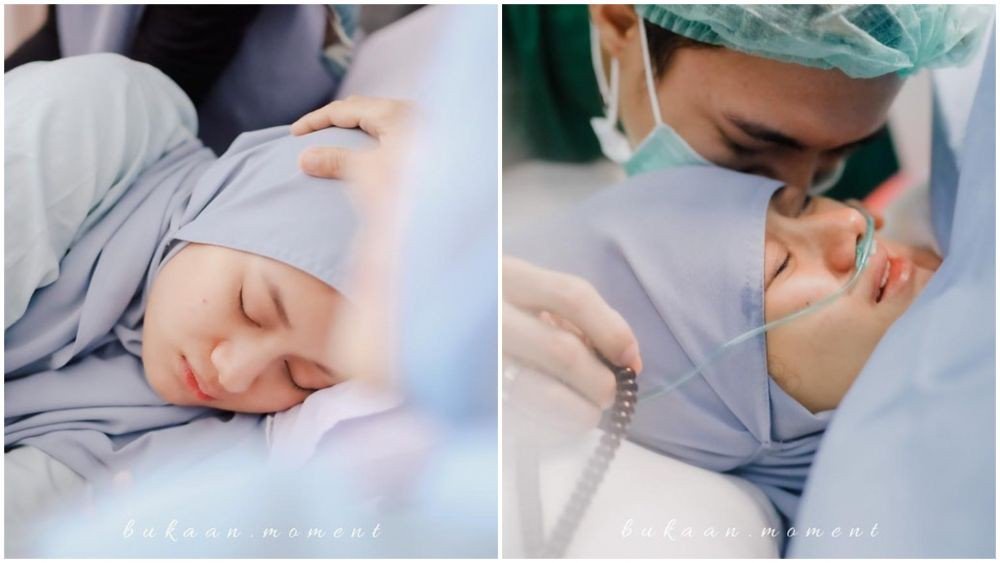 10 Potret Natural Artis Sesaat Setelah Melahirkan, Bareface Memesona