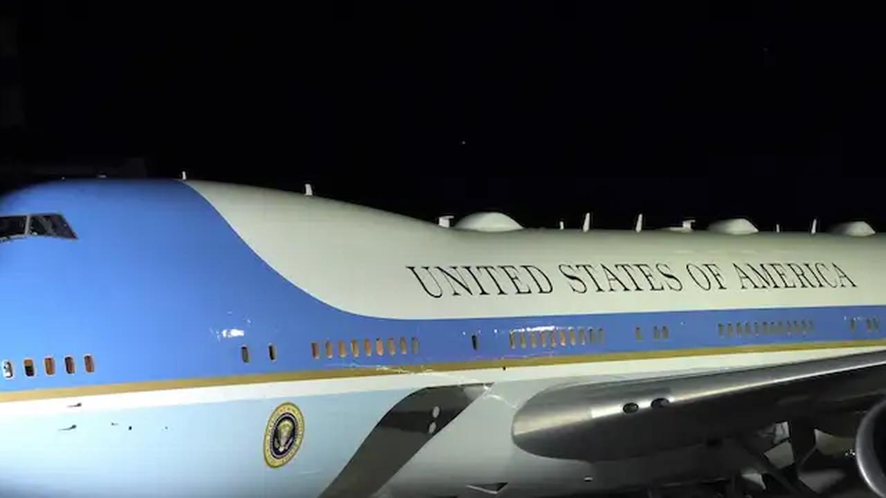G-7-Gipfel: Air Force One von Joe Biden in München gelandet
