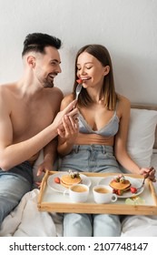 1,022 Man Feeding Woman In Bed Stock Photos, Images & Photography |  Shutterstock