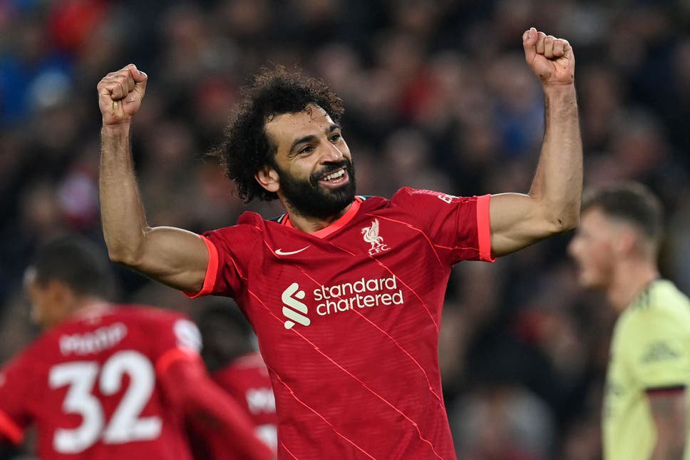 Premier League Top Scorers 21 22 Mohamed Salah Holds Big Lead Over Jamie Vardy In Golden Boot Race Opera News