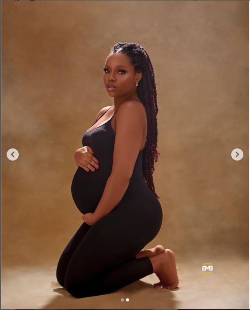 Bam Bam debuts baby bump in lovely maternity shoot after confirming she